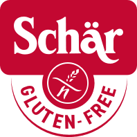 Schär makes a full line of gluten free foods: Gluten free breads, pastas, snacks, and more.